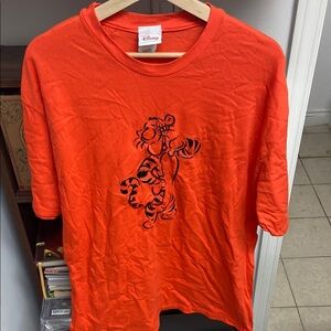 Vintage Disney Store Tigger Orange T-Shirt